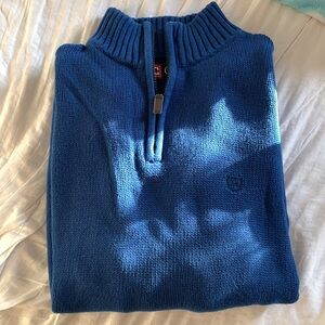 Chaps Royal Blue Soft Pullover Sweater Mens Size XXL VGC Super cool